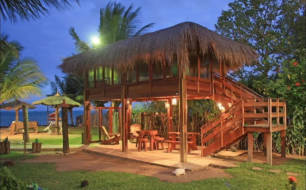 Pousada Vivenda Oriente Sao Jose da Coroa Grande Luaran gambar